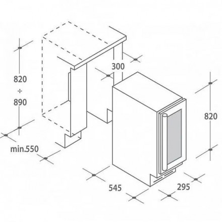 Винный шкаф CANDY ccvb 60 Винный шкаф CANDY ccvb 60