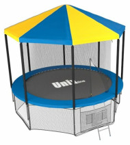 Каркасный батут Unix Line 10ft inside с крышей 305х305х241 см Каркасный батут Unix Line 10ft inside с крышей 305х305х241 см