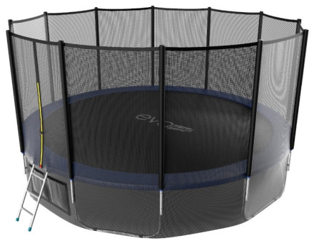 Каркасный батут EVO Jump 16FT External с нижней сетью 488х488х265 см