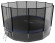 Каркасный батут EVO Jump 16FT External с нижней сетью 488х488х265 см