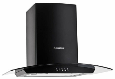 Каминная вытяжка PYRAMIDA KR 60 BK Каминная вытяжка PYRAMIDA KR 60 BK