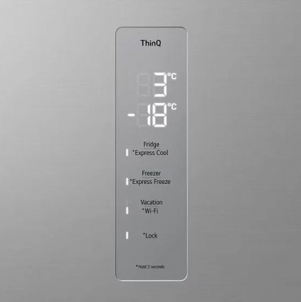 Двухкамерный холодильник LG GC-B459FNPW