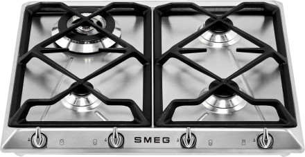 Газовая варочная панель smeg SR964XGH