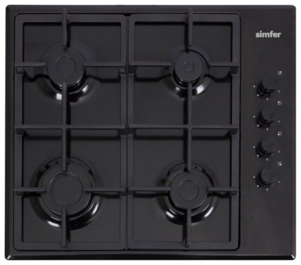 Газовая варочная панель Simfer H60Q40B414 Газовая варочная панель Simfer H60Q40B414