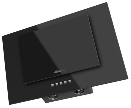 Каминная вытяжка Konigin Neo Black 60