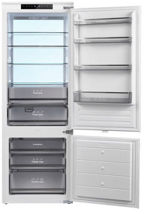 Холодильник MAUNFELD MBF19369NFWGR LUX Inverter