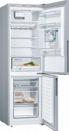 Холодильник Bosch KGW36XL30 нержавеющая сталь Холодильник Bosch KGW36XL30 нержавеющая сталь
