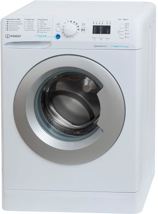Стиральная машина Indesit BWSA 6109 WSV RU белая Стиральная машина Indesit BWSA 6109 WSV RU белая