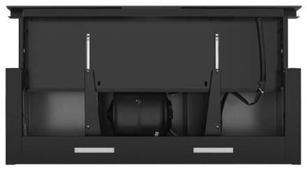 Встраиваемая вытяжка MAUNFELD Galaxy 90 черный