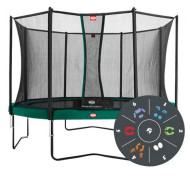 Каркасный батут Berg Champion Tattoo + Safety Net Comfort 430 (2018) 430х430х275 см Каркасный батут Berg Champion Tattoo + Safety Net Comfort 430 (2018) 430х430х275 см