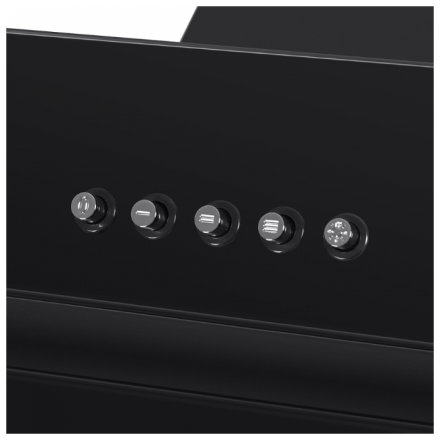 Каминная вытяжка MAUNFELD York Push 60 черный