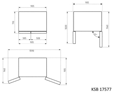 Холодильник Kuppersberg KSB 17577 BG Холодильник Kuppersberg KSB 17577 BG
