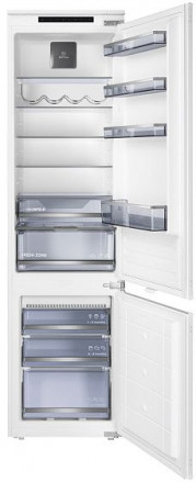 Холодильник MAUNFELD MBF193NFFWGR Inverter
