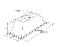 Встраиваемая вытяжка Kuppersberg INLINEA 52 XE