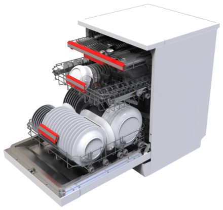 Посудомоечная машина Toshiba DW-14F1(W)-RU