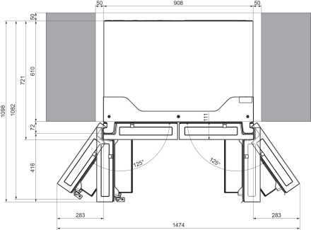 Холодильник Gorenje NRM 918 FUX Холодильник Gorenje NRM 918 FUX