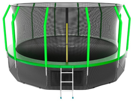 Каркасный батут EVO Jump 16FT Cosmo с нижней сетью 488х488х265 см