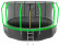 Каркасный батут EVO Jump 16FT Cosmo с нижней сетью 488х488х265 см
