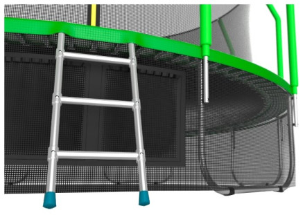 Каркасный батут EVO Jump 16FT Cosmo с нижней сетью 488х488х265 см