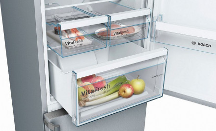Холодильник Bosch KGN36ML3P серебристый