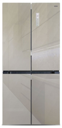 Холодильник Ginzzu NFK-575 Gold glass Холодильник Ginzzu NFK-575 Gold glass