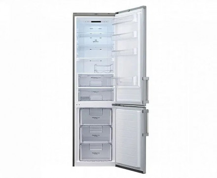 Холодильник LG GB-B530VMCQE серебристый Холодильник LG GB-B530VMCQE серебристый