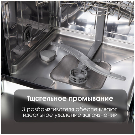 Встраиваемая посудомоечная машина Zigmund & Shtain DW 308.6 Встраиваемая посудомоечная машина Zigmund & Shtain DW 308.6