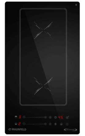 Электрическая варочная панель Maunfeld CVI292S2BBKA Inverter Электрическая варочная панель Maunfeld CVI292S2BBKA Inverter