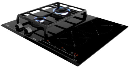 Комбинированная варочная панель TEKA HYBRID JZC 64322 ABN BLACK Комбинированная варочная панель TEKA HYBRID JZC 64322 ABN BLACK