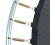 Батут DFC Trampoline Fitness 5ft (5FT-TR-B) с наружной сеткой синий