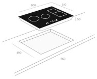 Индукционная варочная панель TEKA IRF 9480 TFT (10210184) Индукционная варочная панель TEKA IRF 9480 TFT (10210184)