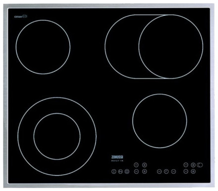 Электрическая варочная панель Zanussi ZKT 663 LX Электрическая варочная панель Zanussi ZKT 663 LX