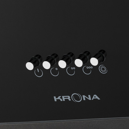 Каминная вытяжка Krona Polly 600 Black PB