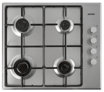 Газовая варочная панель Simfer H60Q40M412 Газовая варочная панель Simfer H60Q40M412