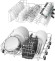 Посудомоечная машина Candy Rapido CF 4A7E0W-08 Посудомоечная машина Candy Rapido CF 4A7E0W-08