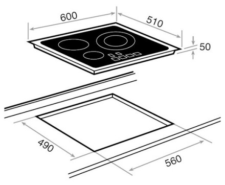 Индукционная варочная панель TEKA IRS 631
