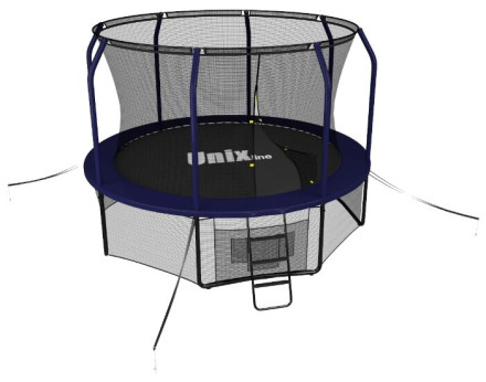 Каркасный батут Unix Line 10ft Supreme 305х305х241 см