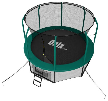 Каркасный батут Unix Line 10ft Supreme 305х305х241 см