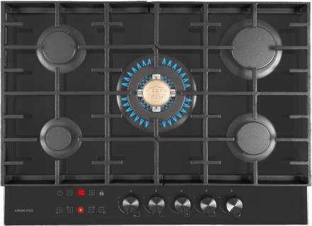 Встраиваемая газовая варочная панель Hiberg VM 7155 B Встраиваемая газовая варочная панель Hiberg VM 7155 B