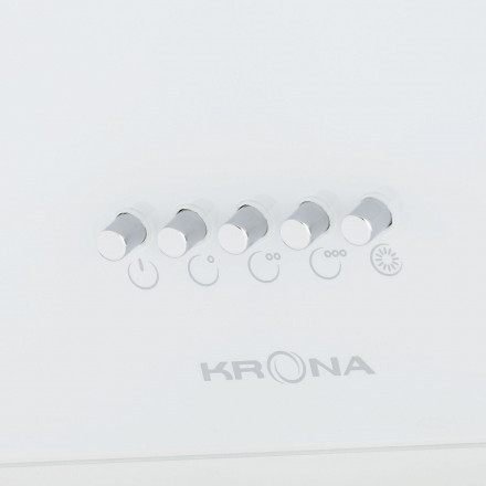 Каминная вытяжка Krona Polly 600 White PB