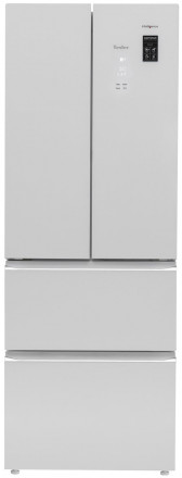 Холодильник Tesler RFD-361I WHITE GLASS