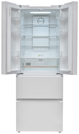 Холодильник Tesler RFD-361I WHITE GLASS