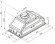 Встраиваемая вытяжка Darina Built in M605X Встраиваемая вытяжка Darina Built in M605X
