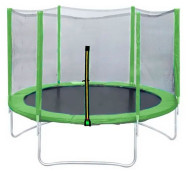 Каркасный батут DFC Trampoline Fitness 6FT-TR-LG/6FT-TR-B с сеткой 183х183х215 см Каркасный батут DFC Trampoline Fitness 6FT-TR-LG/6FT-TR-B с сеткой 183х183х215 см