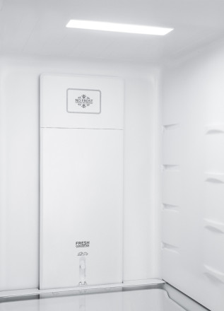 Холодильник Weissgauff WRK 185 Total NoFrost Inverter White Glass