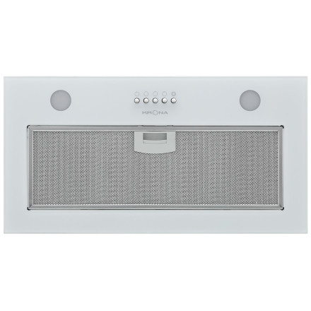 Встраиваемая вытяжка Krona Liusa 600 Glass White PB Встраиваемая вытяжка Krona Liusa 600 Glass White PB