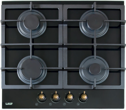 Газовая варочная панель Lauf PG-618BL classic Газовая варочная панель Lauf PG-618BL classic