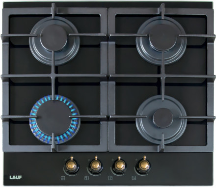 Газовая варочная панель Lauf PG-618BL classic Газовая варочная панель Lauf PG-618BL classic
