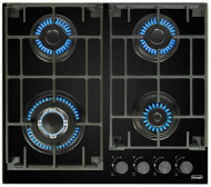 Встраиваемая газовая варочная панель Delonghi Greta 6 GW NB Встраиваемая газовая варочная панель Delonghi Greta 6 GW NB