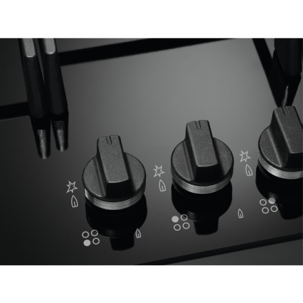 Встраиваемая газовая варочная панель Aeg HVB64420IB Встраиваемая газовая варочная панель Aeg HVB64420IB